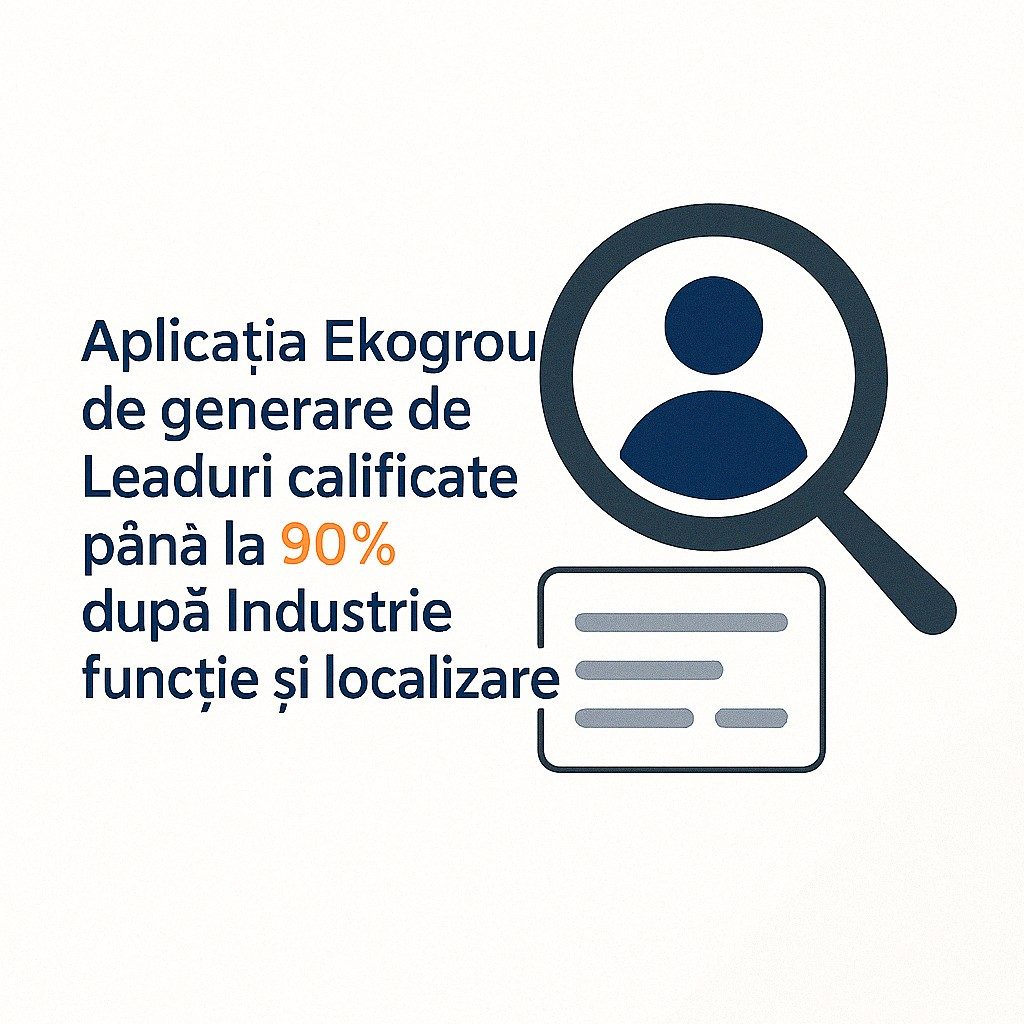 Cum Să-ți Crești Vânzările B2B Fără a Mări Echipa: Eduard Petrescu Explică Aplicația Ekogroup de Generare Lead-uri pe LinkedIn