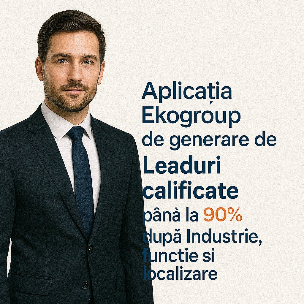 Eduard Petrescu Crește Eficiența Financiară în B2B cu Aplicația Ekogroup – Strategia LinkedIn Dezvăluită